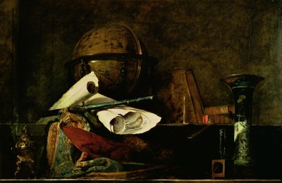 科学の寓意 作： Jean Baptiste Simeon Chardin